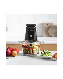 Nutricook Choppi XXL 2L Chopper 500W Glass & SS Bowls - CH2000