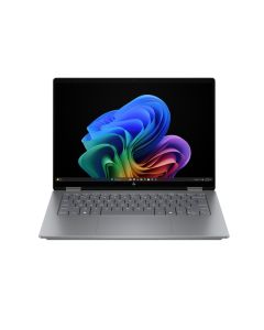 HP OmniBook X Flip 2-in-1 Laptop 14-fk0000ne, 14-inch (1920 x 1200, 2K), OLED Touchscreen, AMD Ryzen™ AI 5 340 up to 4.8 GHz, AMD Radeon™ 840M Graphics, 16 GB LPDDR5 RAM, 512 GB PCIe® Gen4 NVMe™ M.2 SSD, Windows 11 Home, Meteor Silver Aluminum - CH4E5EA