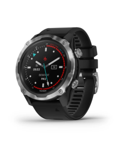 Garmin Descent™ Mk2 Stainless Steel with Black Band