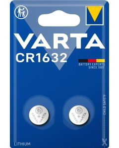 Varta CR 1632 Electronics Blister 2 - 6632101402