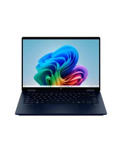 HP OmniBook X Flip 2-in-1 Laptop 14-Kc0004ne, 14-inch (1920 × 1200, FHD) IPS Touchscreen, AMD Ryzen™ AI 5 435 Up to 2 GHz, AMD Radeon™ 840M, 16GB DDR5 RAM, 512GB PCIe NVMe SSD, Windows 11 Home, Atmospheric Blue - D87VDEA