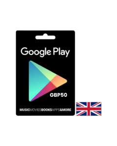 Google Play Gift Card UK GBP 50