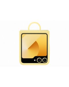 Samsung Galaxy Flip6 Silicon Case, Yellow - PF741TYEGWW 
