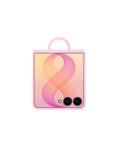 Samsung Galaxy Z Flip8 Silicone Ring Magnet Case, Pink - EF776CVEGWW