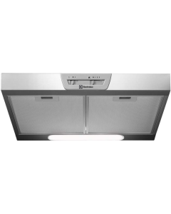 Electrolux 60cm Built-in Traditional Cooker Hood, Stainless Steel - LFU116X
