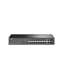TP-Link 18-Port Easy Managed Switch with 16-Port PoE+ - ES220GP