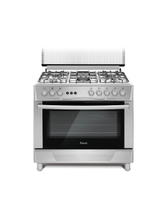 Ferre 90x60cm Full Gas Cooking Range, 4 Gas Burners + Wok Burner - FR-60X90G5+