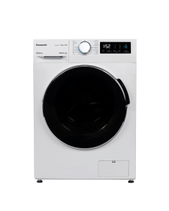 Panasonic 7KG Front Load Washing Machine, Abaya Wash, White - NA-14MG1WAS 