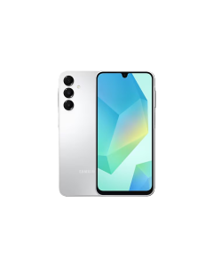 Front and rear view of Samsung Galaxy A16, 128GB 6GB Ram Smartphone, Gray