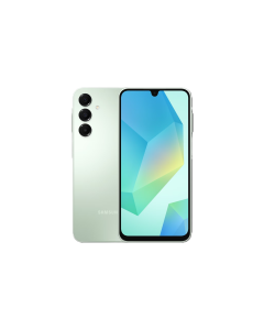 Front and rear view of Samsung Galaxy A16, 128GB 4GB Ram Smartphone, Green