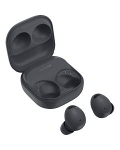 Front and side view of Samsung Galaxy Buds 2 Pro, Graphite