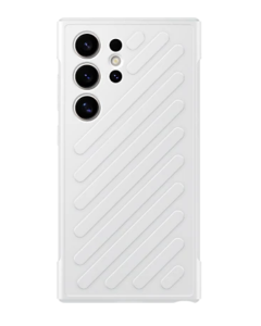 Samsung Accy Galaxy S24 Ultra Shield Case, FPS928SACJW, Light Gray