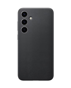 Samsung Accy Galaxy S24 Plus Vegan Leather Case, FPS926HCABW, Black