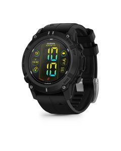 Front and side view of Garmin Descent G2 Dive Computer, Black - 010-02986-00