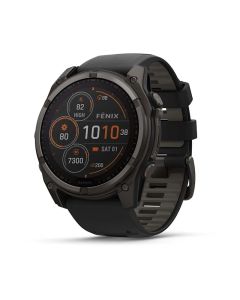 Garmin Fenix 8 51mm Sapphire Solar, Carbon Grey Titanium Black - 010-02907-11