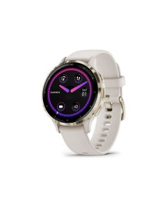 Garmin Venu 3S GPS Wi-Fi Ivory Soft Gold - 010-02785-04