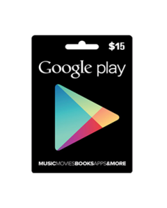 Google Play Gift Card USA USD 15