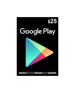 Google Play Gift Card USA USD 25