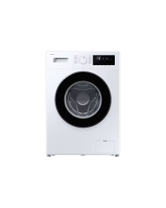 Samsung 8Kg Frontload Washing Machine 1400RPM, White - WW80FG3M05AWGK, 10 Years Warranty on Motor