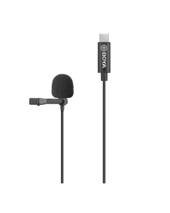 BOYA by-M3 Clip-on Omnidirectional Lavalier Microphone for USB-C Android Devices