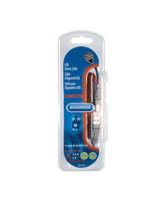 Bandridge Blue USB A-B Device Cable USB-A M