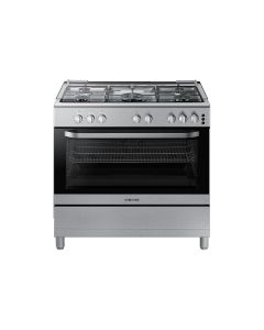 Samsung Oven Gas Range with Triple Power Burner and Auto Turnspit - NX36BG48531SSG