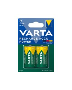 Varta RECH.AC.Power C3000mAh BLI2 C battery (rechargeable) NiMH 3000 mAh 1.2 V 2 pc(s) (56714101402)