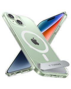 Torras iPhone 15 Plus UPRO Pstand Case, Transparent