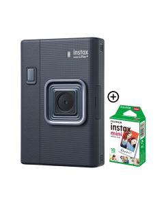 Fujifilm Instax LiPlay Plus Hybrid Instant Camera - Navy