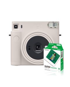 Fujifilm Instax Square SQ1 Camera, Chalk White