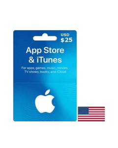 iTunes Gift Card USA USD 25