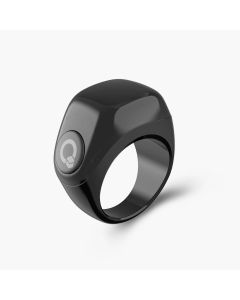 IQibla Smart Zikr Ring Jood, J01 - Black