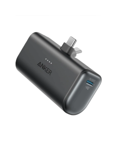 Anker A1653H11 Power Bank 22.5W, 5000mAh Built-in USB-C Connector, Black