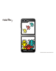 Samsung Accy Flip6 TOF741SBAYW Keith Haring FSuitCase Yellow 