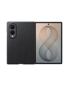 Samsung Galaxy Z Fold8 Carbon Magnet Case, Black - KF971SBEGWW