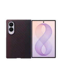 Samsung Galaxy Z Fold8 Carbon Magnet Case, Violet - KF971SREGWW 