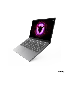 Lenovo LOQ 15ARP10E, 15.6 Inch FHD, 1920x1080, IPS 300nits Anti-glare, 100% sRGB, 144Hz, FreeSync™, AMD Ryzen™ 7 170, NVIDIA GeForce RTX™ 3050 6GB GDDR6, 512GB SSD, 16GB RAM, Windows® 11 Home, Arabic / English, Luna Gray- 83S0008SAX