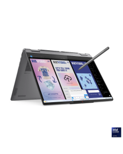 Lenovo Yoga 7 2-in-1 14ILL10, 14" WUXGA, 1920x1200, OLED, Intel Core™ Ultra 7 256V, Integrated Intel® Arc™ Graphics 140V, 512GB SSD, 16GB RAM, Windows® 11 Home, Arabic / English, Luna Gray - 83JQ00B0AX