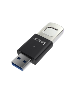 Lexar 64GB Fingerprint F35 Pro USB 3.2 Gen 1 Flash Drive, up to 300MB/S