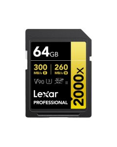 Lexar Professional 2000x SDHC /SDXC UHS-II Card 64 GB