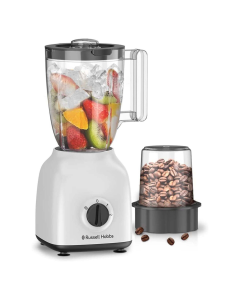 Russell Hobbs 400w 3-in-1 Blender with Mills, White - BWM101 - Open Box