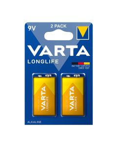 LongLife 2 X 9V Single Blister - 4122101412