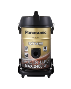 Panasonic 2400W Drum Vacuum Cleaner, 21L Detachable Drum Made in Japan - MC-YL999NQ47