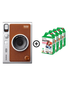 Fujifilm Instax Mini Evo Camera - Brown