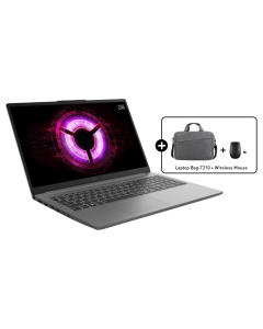 Lenovo LOQ 15ARP10E, 15.6 Inch FHD, 1920x1080, IPS 300nits Anti-glare, 100% sRGB, 144Hz, FreeSync™, AMD Ryzen™ 7 170, NVIDIA GeForce RTX™ 3050 6GB GDDR6, 512GB SSD, 16GB RAM, Windows® 11 Home, Arabic / English, Luna Gray- 83S0008SAX