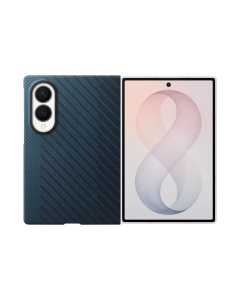 Samsung Galaxy Z Fold8 Carbon Magnet Case, Blue - KF971SNEGWW 