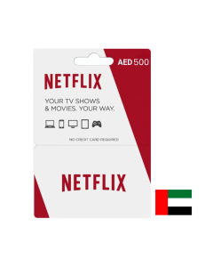 Netflix Gift Card AED 500