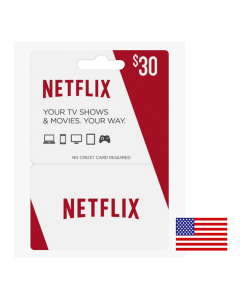Netflix Gift Card USD 30
