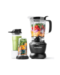 NutriBullet 1000W Full Size Blender Combo, Dark Grey - NBC-0910B