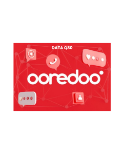 Ooredoo Data Voucher QAR 80